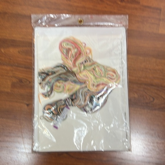 Bucilla Celebration of Music Cross Stitch Kit Vintage  10X16 1990 NIP: - Picture 3 of 6